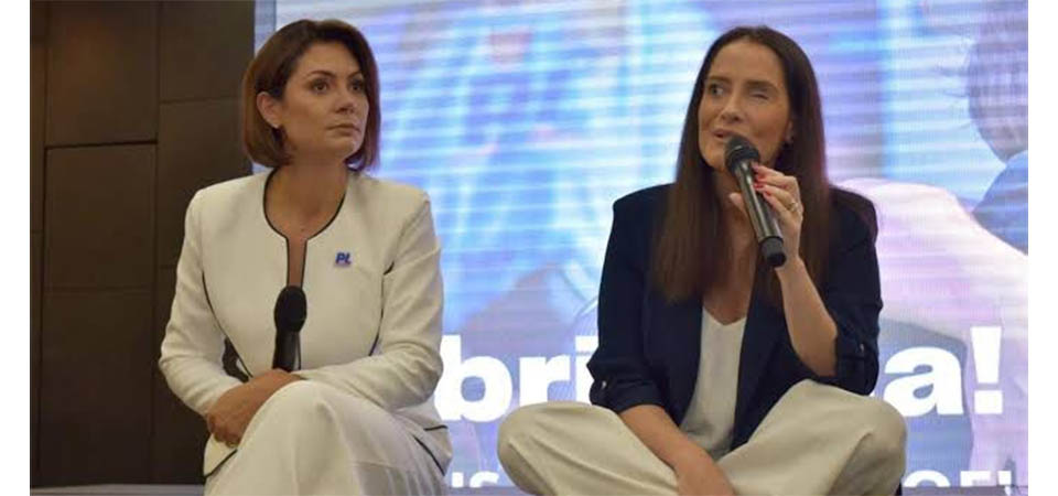 Michelle Bolsonaro anuncia Amália Barros na presidência do PL Mulher em MT