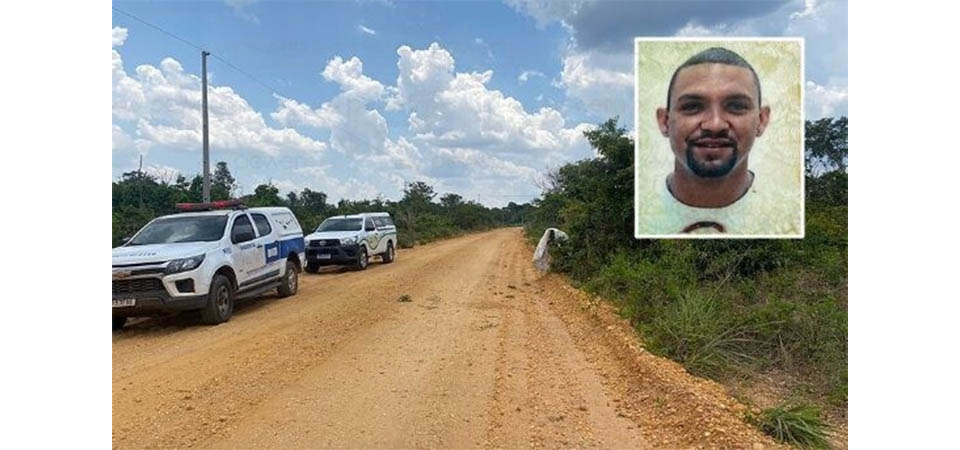 Corpo de homem de 31 anos é encontrado em estrada vicinal