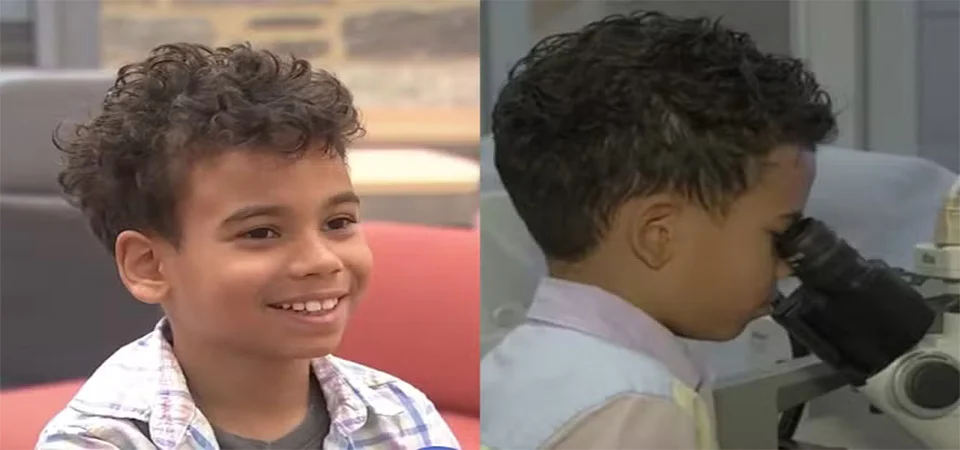 Menino de 9 anos começa curso de neurociência em faculdade nos EUA e sonha ser cirurgião