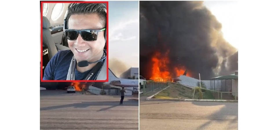 Avião explode no aeroporto da Bom Futuro e mata duas pessoas
