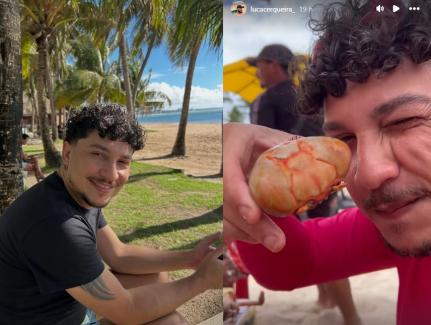 Cabeleireiro de VG morre após comer caranguejo na praia