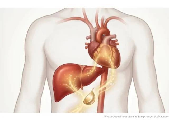 O que o consumo de alho faz no fígado e na saúde cardiovascular