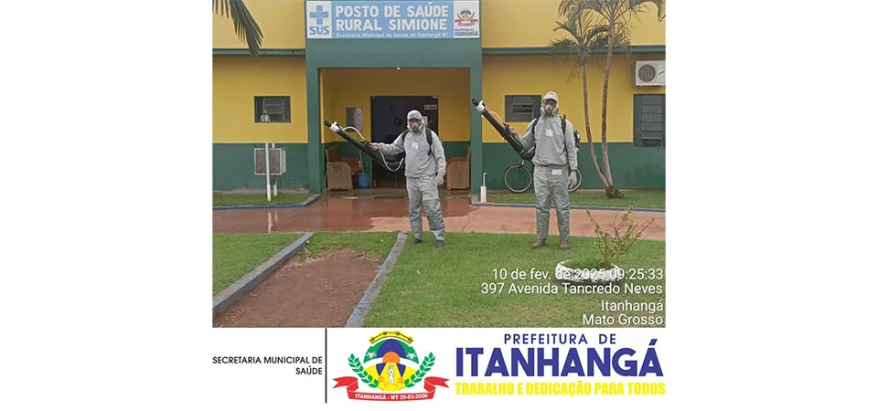 Itanhangá: A Secretaria Municipal de Saúde alerta a população para a prevenção e o combate ao mosquito Aedes aegypti