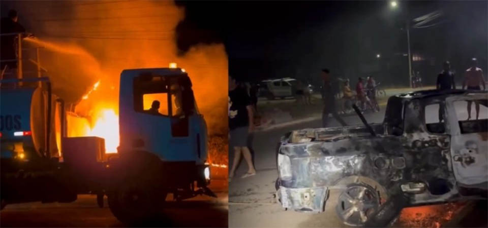 Ipiranga: Marido ateia fogo em carro após discussão com a esposa