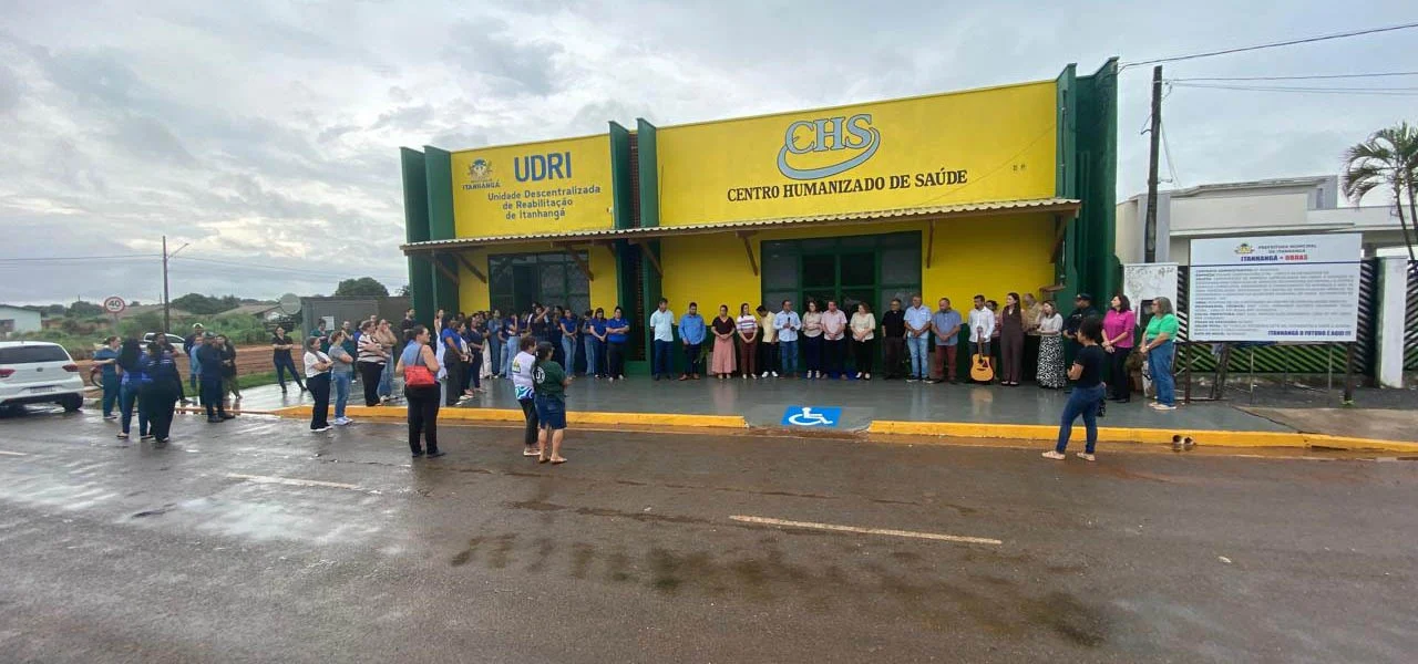 Itanhangá: Prefeitura disponibiliza o Centro Humanizado De saúde para atendimento à população. Fotos e vídeo
