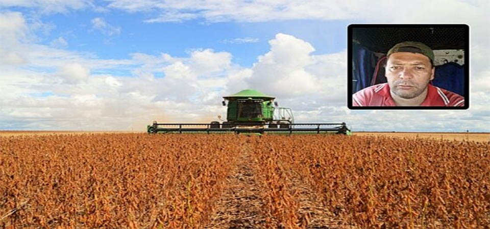 Homem recebe descarga elétrica, cai de máquina, é atropelado e morre em fazenda