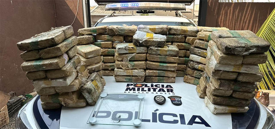 Polícia Militar apreende 100 quilos de supermaconha e prende três pessoas