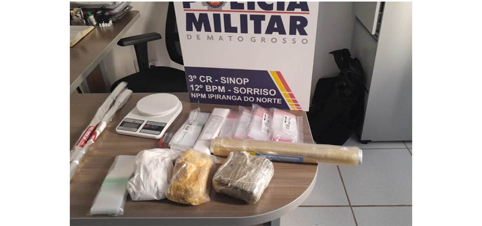 Ipiranga: Polícia Militar prende homem com simulacro de arma de fogo e drogas