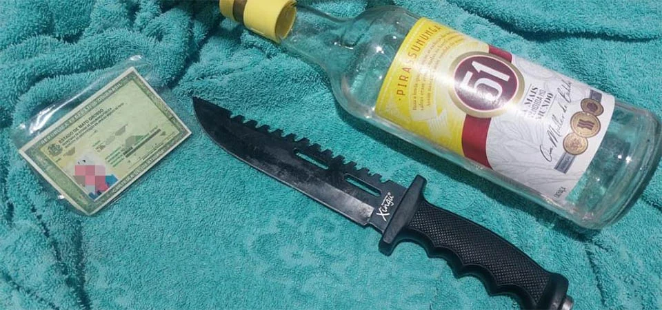 Polícia Militar prende homem por matar esposa a facadas