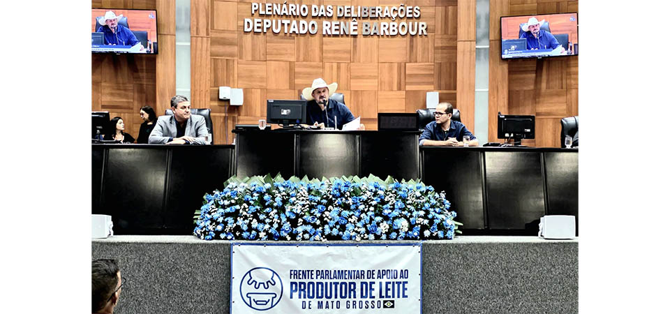 Frente parlamentar discute projetos que beneficiam o pequeno produtor de leite em MT