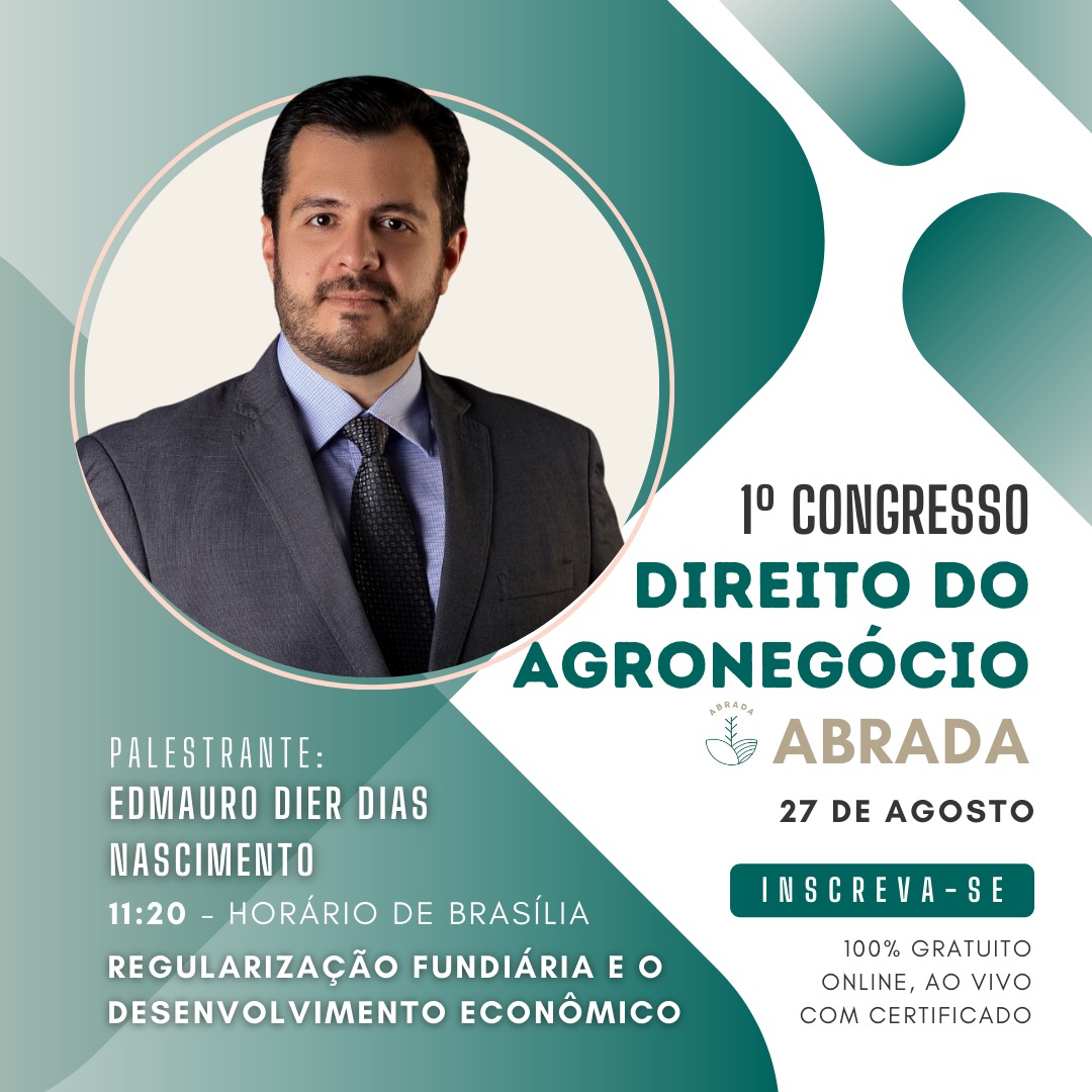 Itanhangá: Palestra sobre Direito do Agronegócio com Dr. Edmauro é hoje
