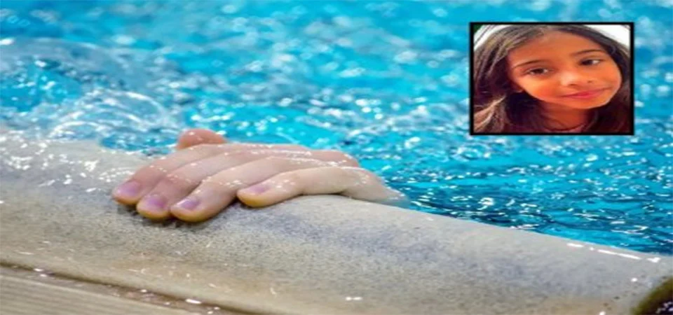Menina de 7 anos morre após se afogar na piscina de casa