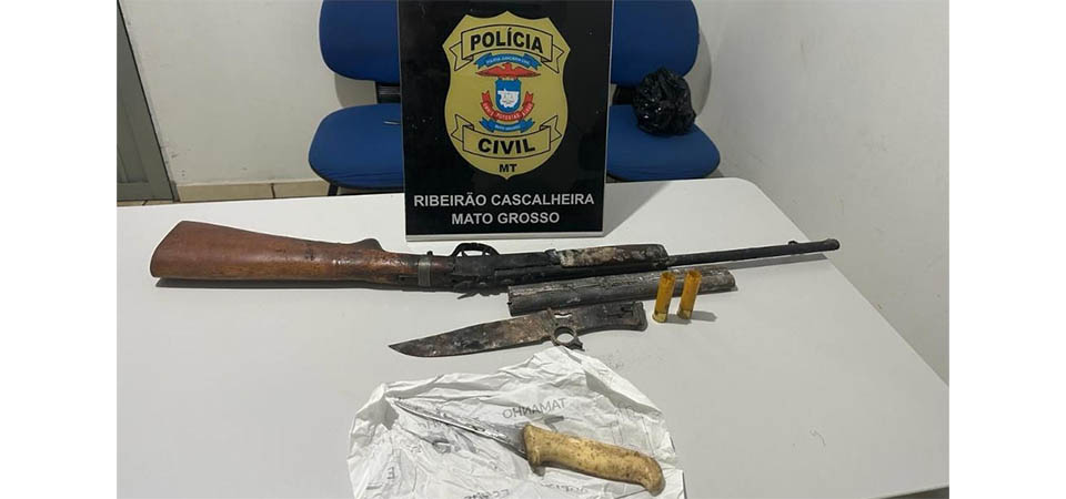 Suspeito de matar caseiro com facadas e pauladas é preso em flagrante