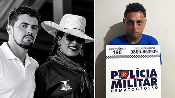 Casal é morto a tiros enquanto estava deitado e ex-marido da mulher é preso