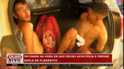 Preso, ladrão ironiza que prisão é boa para engordar e dormir