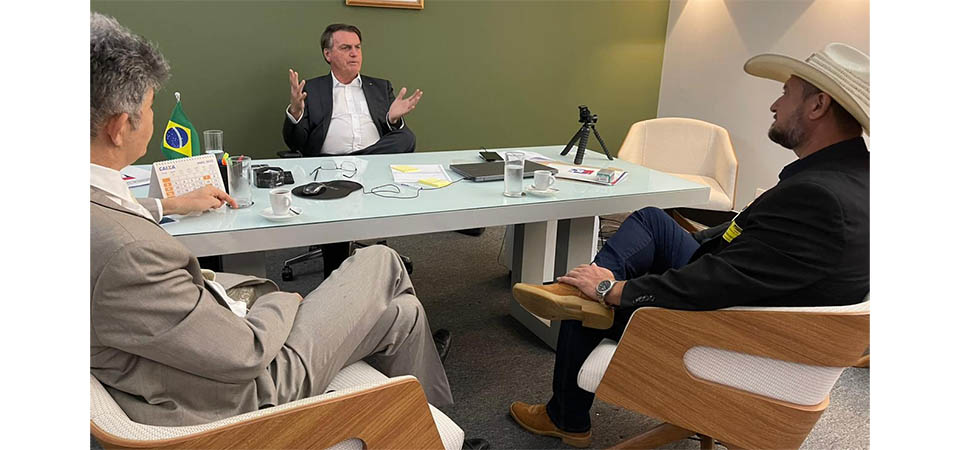 Cattani e Medeiros se reúnem com Bolsonaro e discutem futuro da direita em MT
