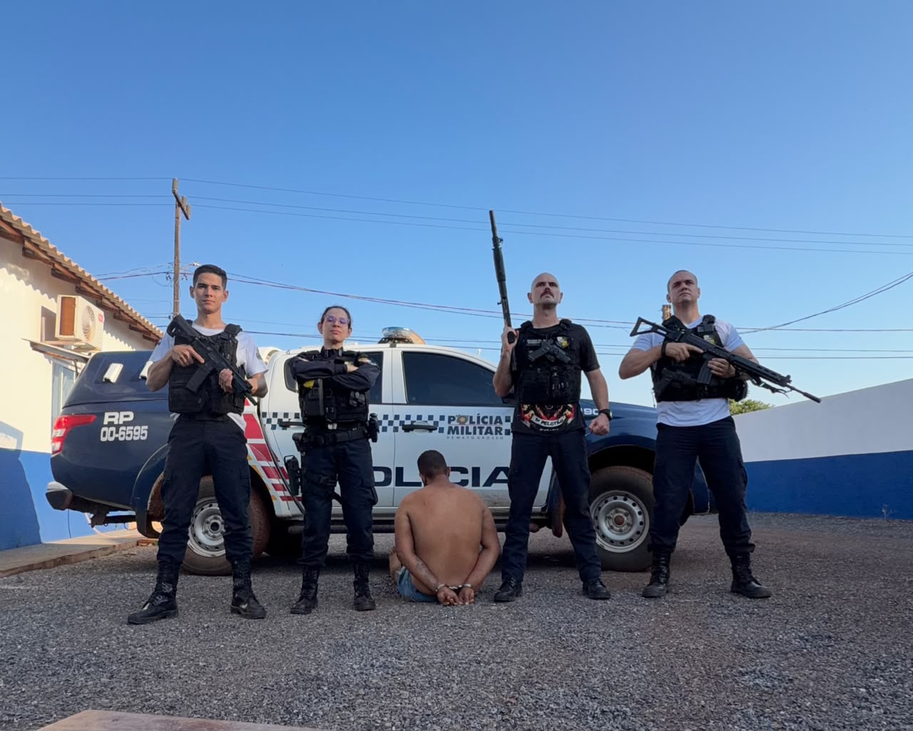 Brianorte: Polícia Militar age rápido e evita furto em cooperativa de crédito