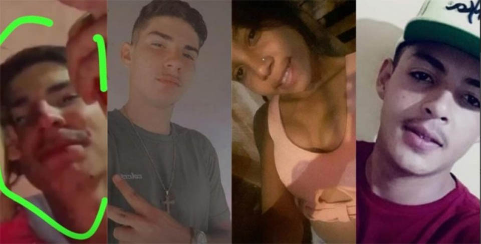 Família é sequestrada e 4 suspeitos morrem durante fuga