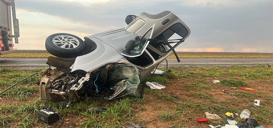 Motorista morre em colisão frontal na MT-485