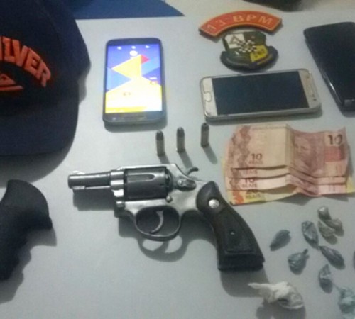 Policia Militar de Itanhangá Prende suspeitos com várias passagens
