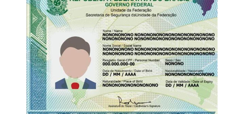 Nova carteira de identidade será emitida sem informação sobre sexo
