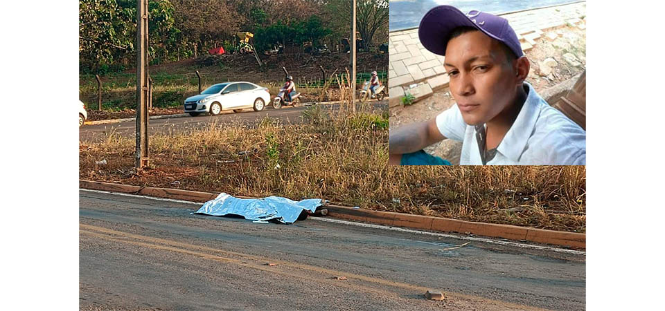 Homem é morto a pauladas e caminhonete ainda passa por cima