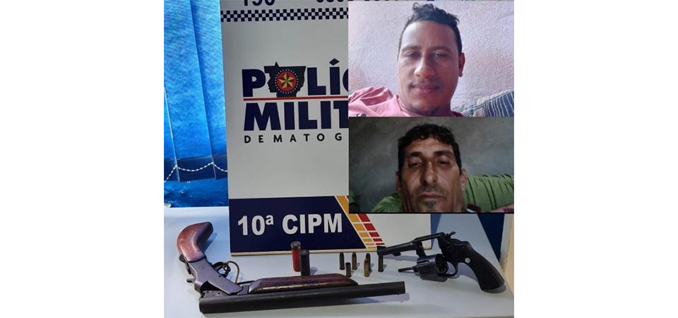 Dois suspeitos armados morrem em confronto com a PM