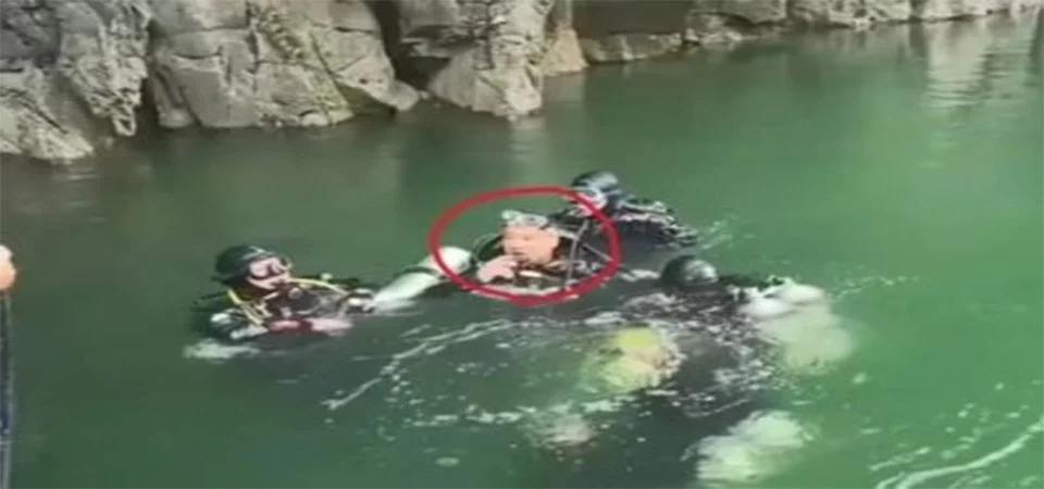 Mergulhador é resgatado após cinco dias preso em caverna submersa