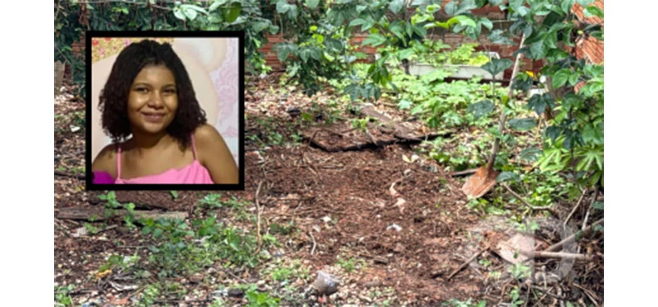 Adolescente grávida é m0rta e enterrada em quintal, bebê foi retirado com f@ca