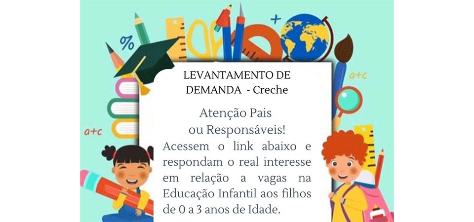 Itanhangá: Secretaria de Educação faz enquete para vagas de escola a ser inaugurada