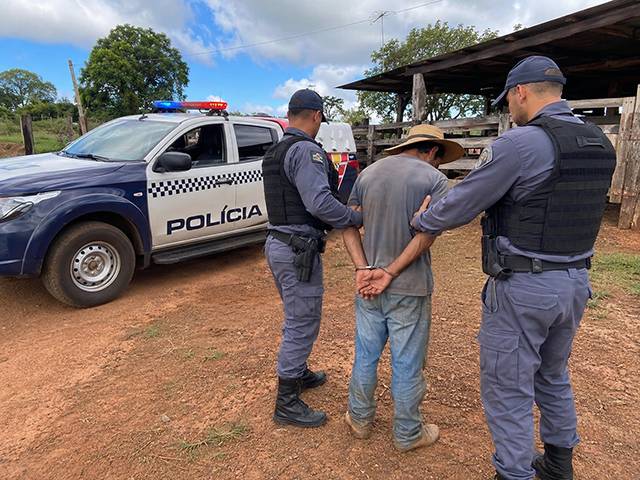 Ipiranga: PM prende homicida foragido trabalhando em fazenda