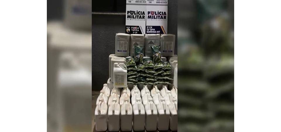 Casal é preso com grande quantidade de defensivos agrícolas irregulares em quitinete