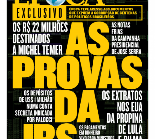 Reportagem da revista Época expõe propina distribuída pela JBS