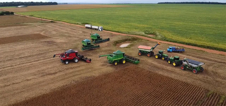 Itanhangá: Colheita da soja está em ritmo acelerado e produtividade deve ser histórica