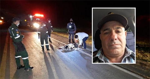 Homem morre após bater moto em carreta na MT-242