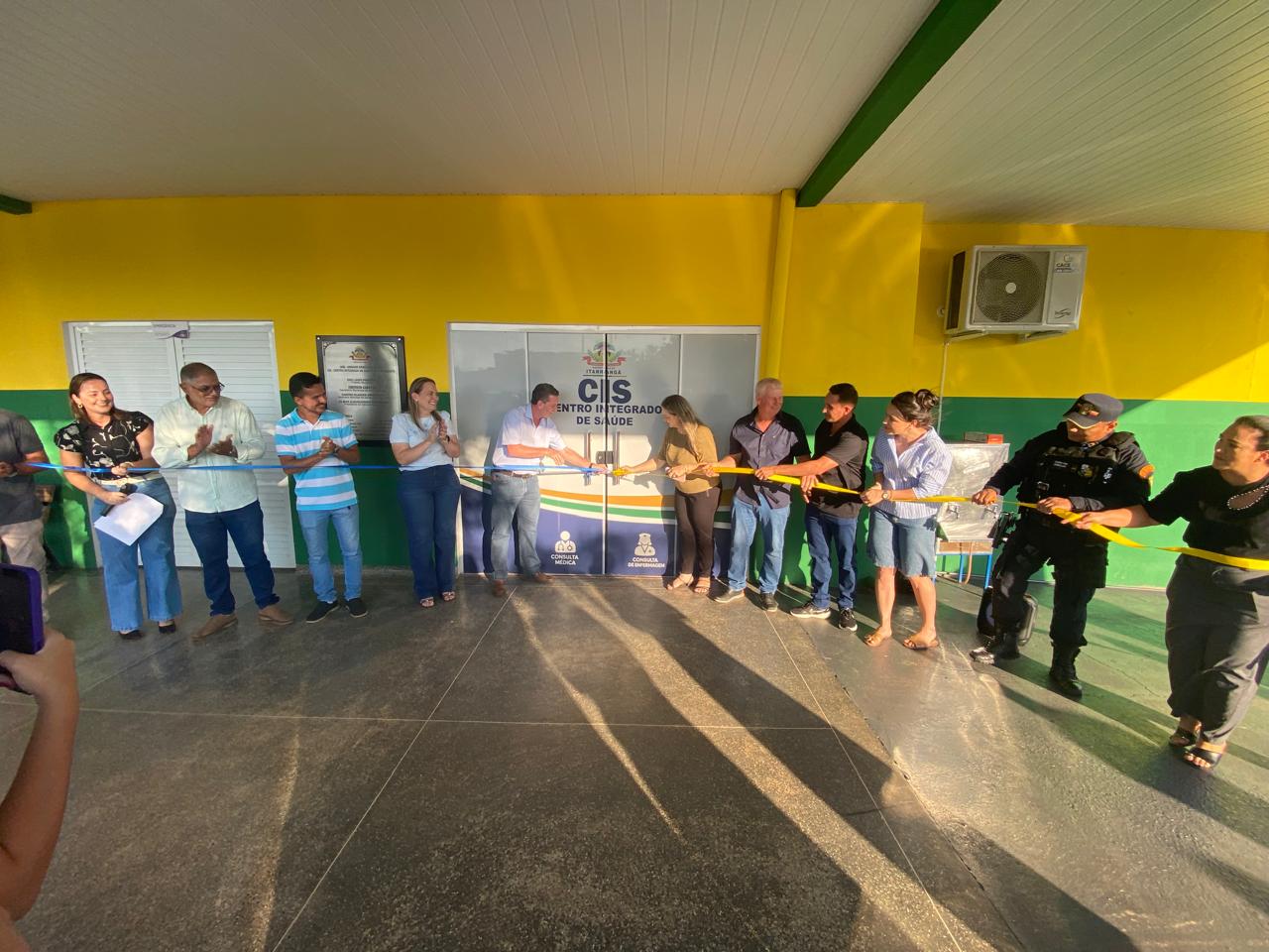 Itanhangá reinaugura Centro Integrado de Saúde com estrutura modernizada para atender a população. Fotos