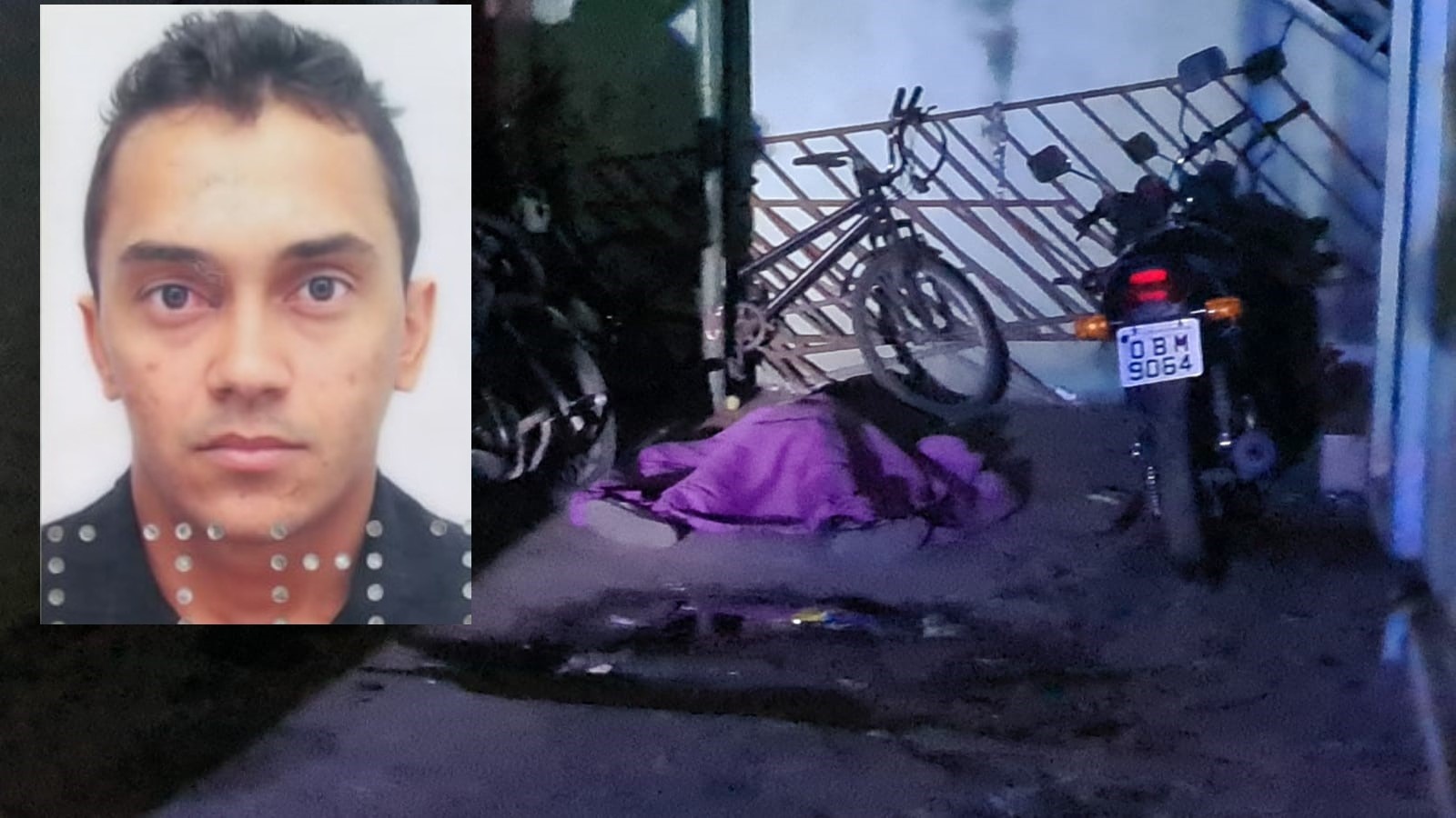 Lucas: Homem é morto por disparos de arma de fogo e golpes de faca