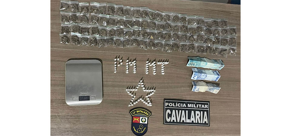 Itanhangá: Polícia Militar prende bandidos que queriam matar desafeto e fecha boca de fumo