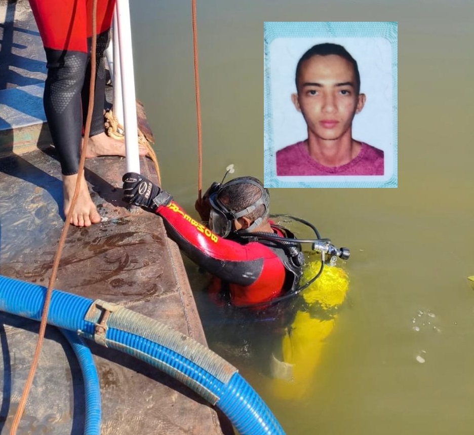 Bombeiros localizam corpo de jovem que se afogou no rio Teles Pires