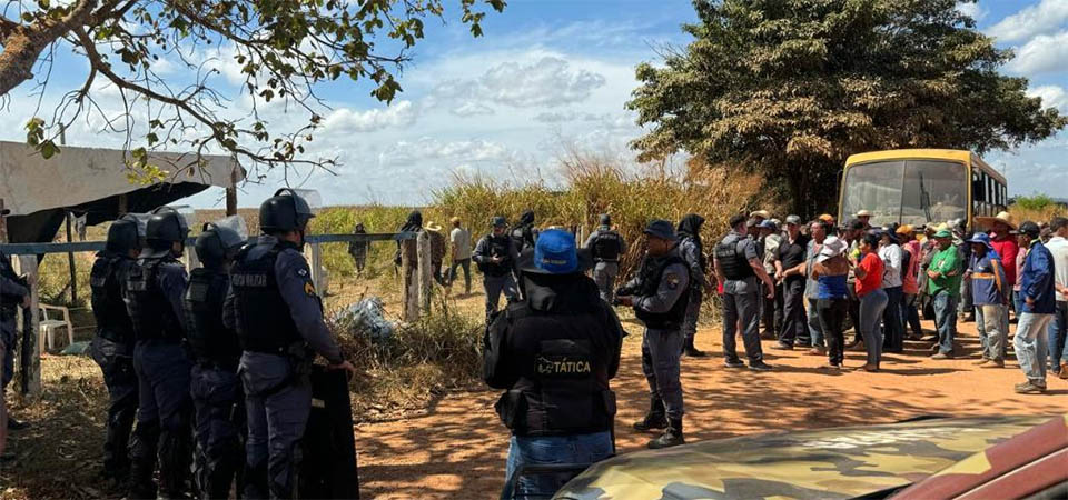 Forças de segurança frustram tentativas de invasão de terras