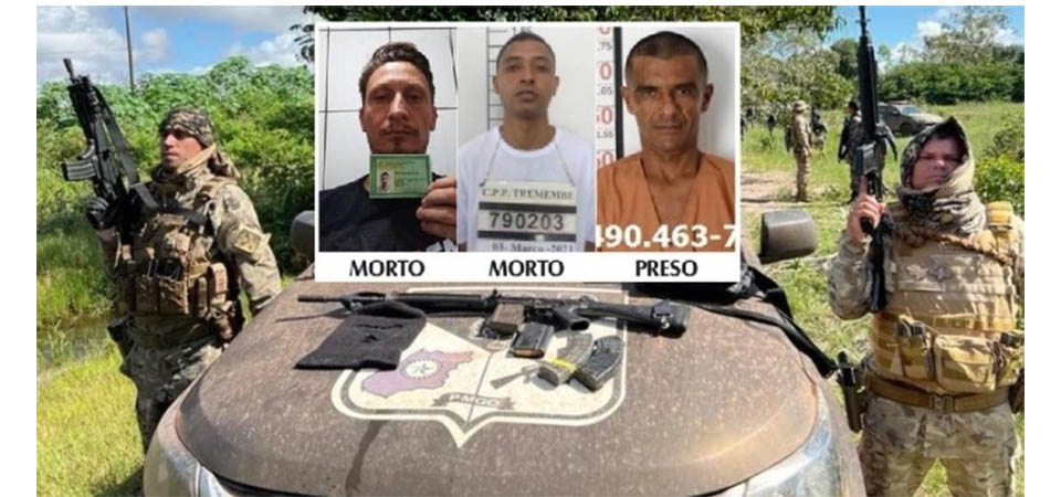 Polícia identifica criminosos mortos que aterrorizaram três cidades de Mato Grosso