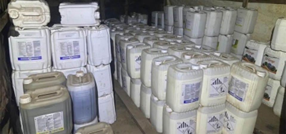 Polícia Federal faz operação contra contrabando de agrotóxicos