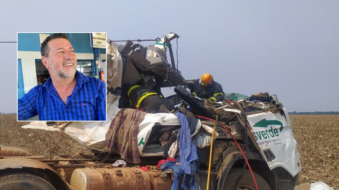 Tapurah: Motorista morre após carreta tombar em acidente na MT-338