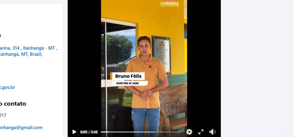 Itanhangá: PSF 2 estará em reforma e atendimentos será no PSF 1, no centro da cidade