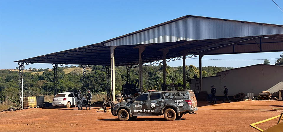 Polícia Militar frustra mais uma invasão a propriedade rural