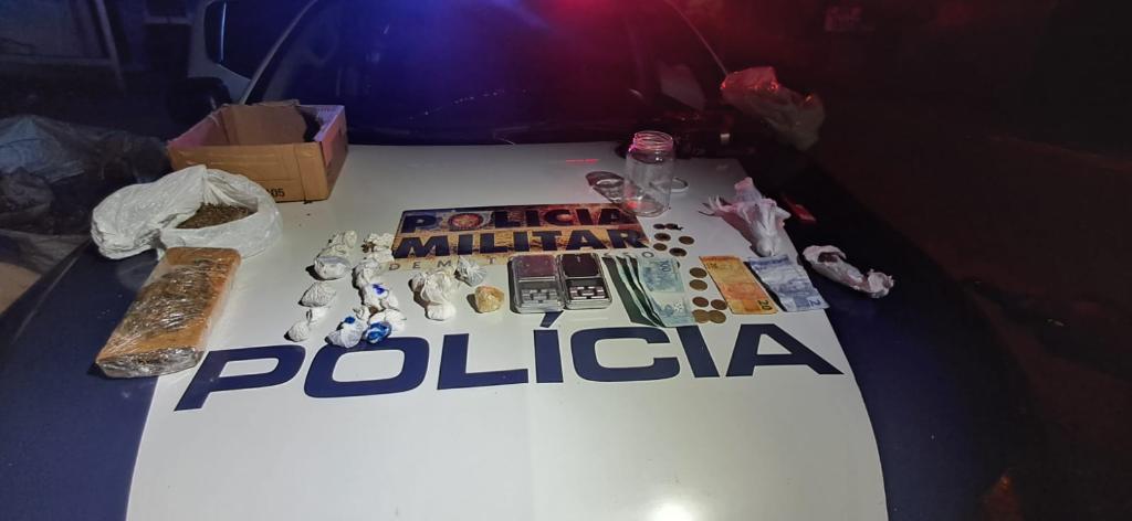 PM desmantela quadrilha suspeita por tráfico de drogas