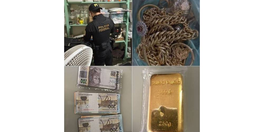PF mira esquema de ouro ilegal que movimentou mais de R$ 5,2 milhões