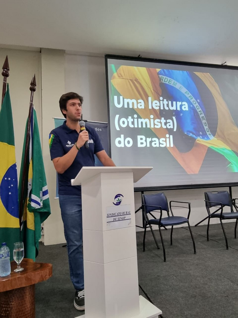 Tapurah: Caio Copolla fará palestra hoje, 27/04 no Circuito Aprosoja
