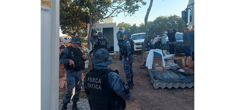 Grileiros com “estrutura milionária” são presos tentando invadir terras