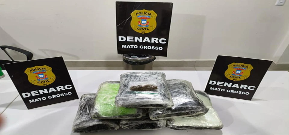 Polícia Civil prende irmãs que transportavam malas carregadas de entorpecentes